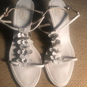 AUTHENTIC COACH SANDALS